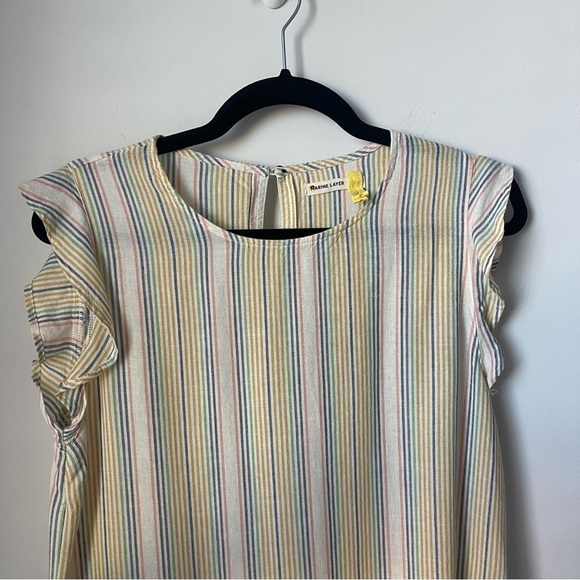 Marine Layer Laney Mini Dress Beachy Stripe - Picture 7 of 10